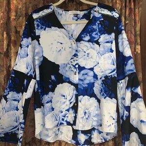 Calvin Klein Floral Blouse